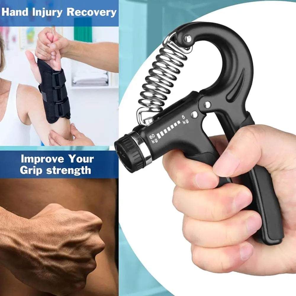 Adjustable Grip Strength Trainer – Hand & Forearm Strengthener
