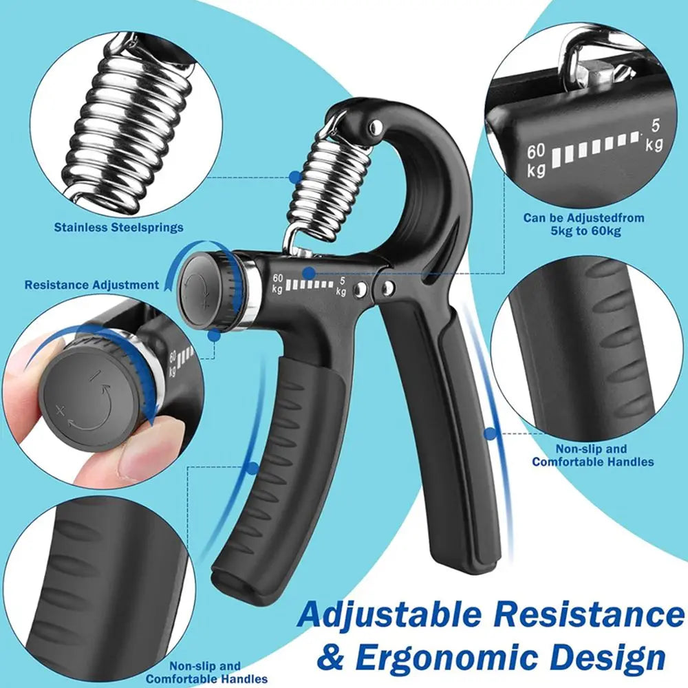 Adjustable Grip Strength Trainer – Hand & Forearm Strengthener